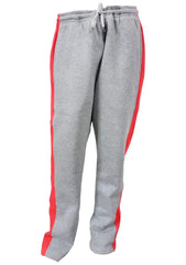 unisex grey and red lowers, sporty and fashionable