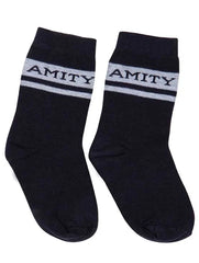 Amity Unisex Grey Socks