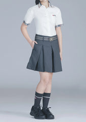 Summer Grey Skirt for Presidium School Girls