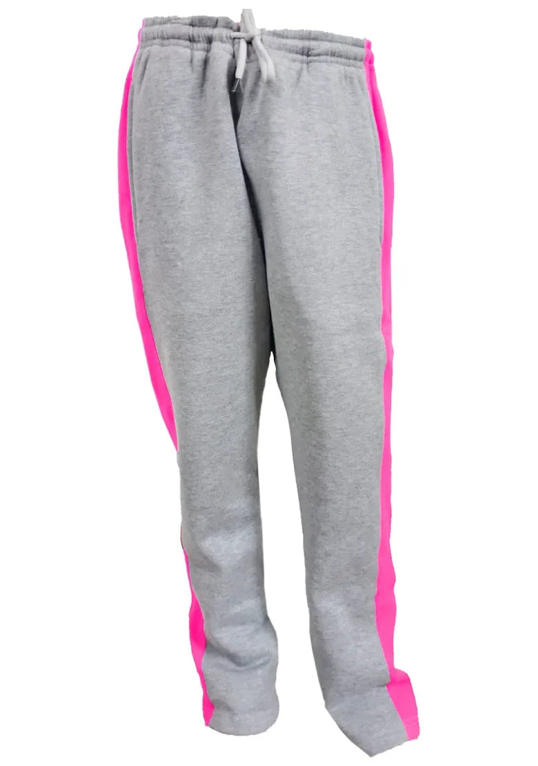 unisex grey and pink lowers, soft and stylish